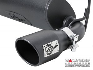 Jeep Wrangler JL 3.6L V6 Performance Exhaust - Cat-back - Dual Exit - Black Tips - aFe
